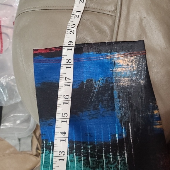 VTG Impulse California Womens Blazer Jacket Coloful Stretch Buttons Sz XL EUC - Picture 9 of 10